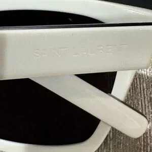 Saint Laurent White and Black Sunglasses SL 274 Saint Laurent | Accessories | Saint Laurent White And Black  main image 4